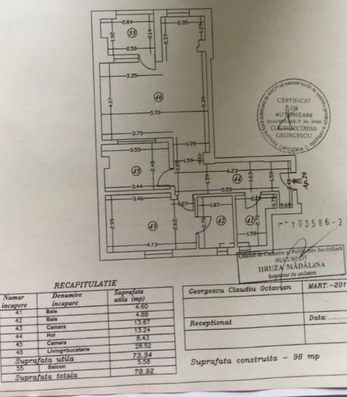 Apartament cu 3 camere decomandat, mobilat în Herăstrău