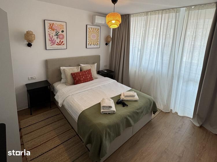 Apartament cu 2 camere semidecomandat, mobilat în Universitate