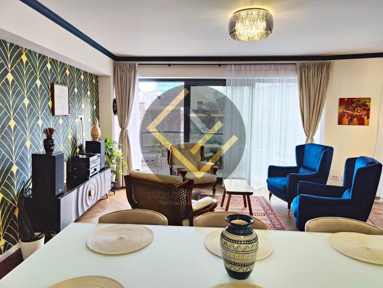 Apartament cu 3 camere decomandat, mobilat în Dacia