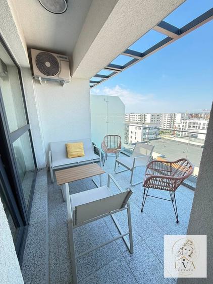 Apartament cu 2 camere semidecomandat în Pipera
