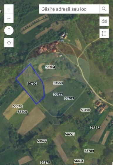 Teren Construcții intravilan de 5862 mp, în Bratca