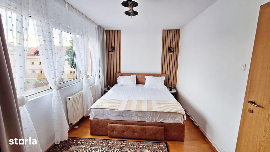 Piata Astra, apartament 3 camere mobilat si utilat complet, 550euro - 8