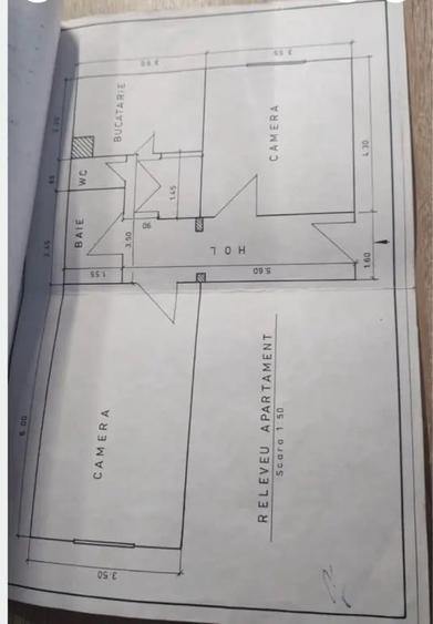 Apartament cu 2 camere decomandat în Petros