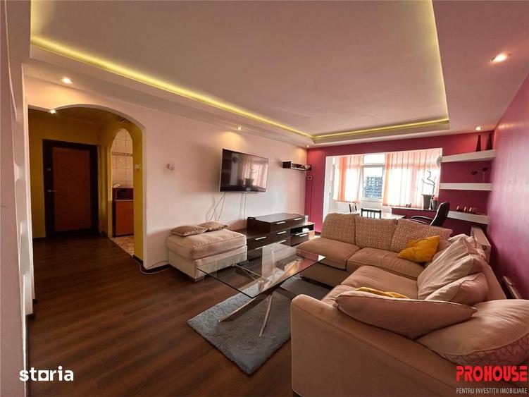 Apartament cu 3 camere decomandat în Ștefan cel Mare