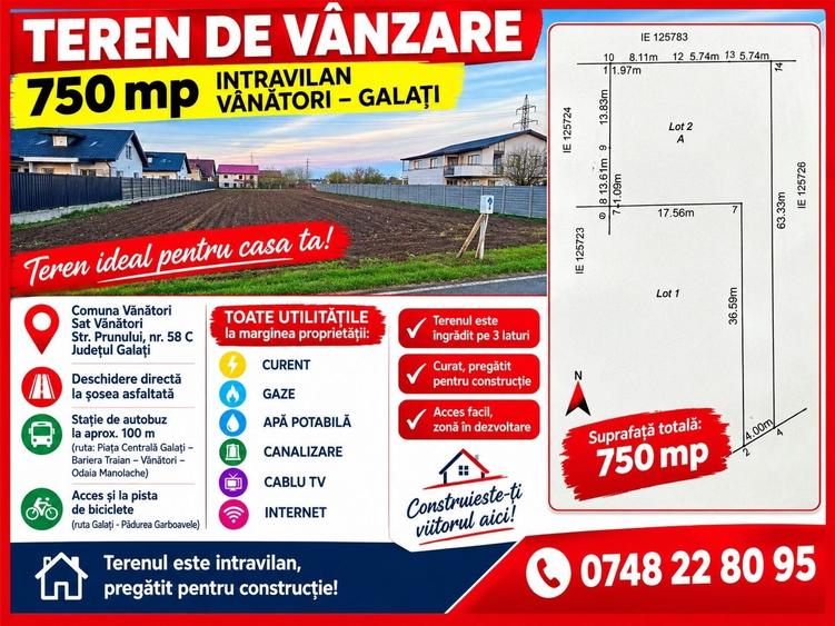 Spațiu comercial, în Vânători