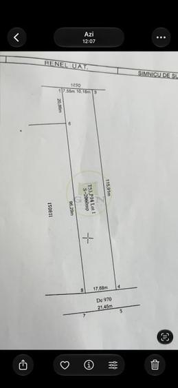 Teren Construcții intravilan de 2060 mp, în Leșile