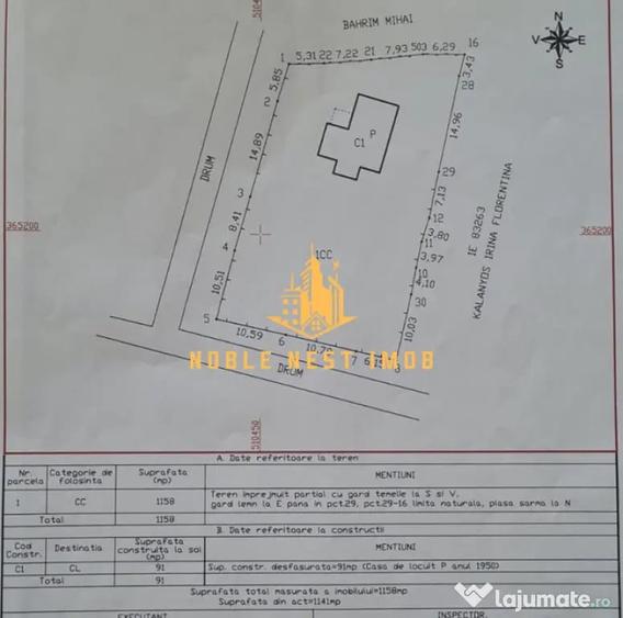 Casa de vanzare | 1158 mp teren | COMISION 0% - 5