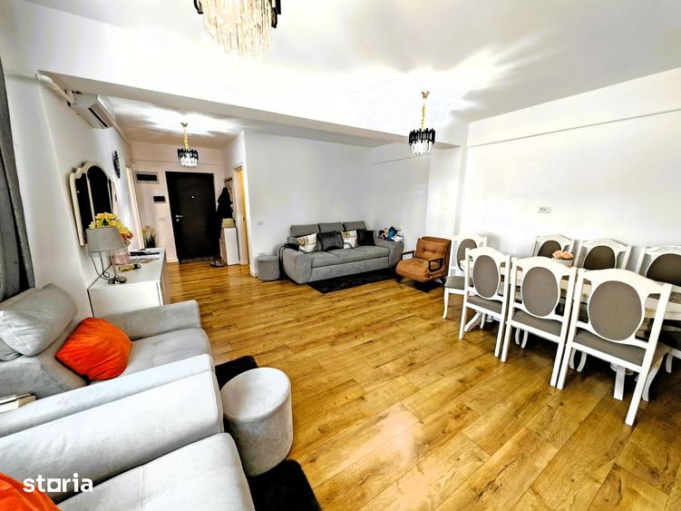 Apartament cu 3 camere, mobilat în Nord