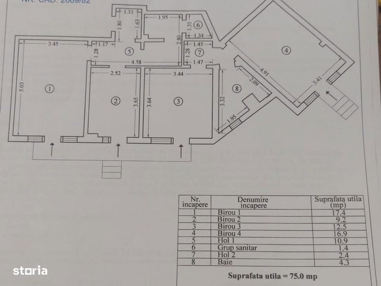 Spatiu stradal pretabil cabinete medicale stomatologii coafor etc - 1