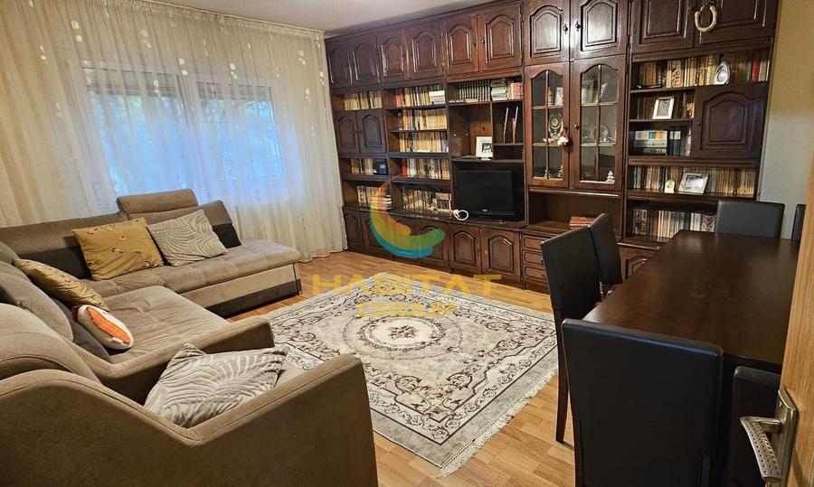 Apartament cu 3 camere decomandat, mobilat în Gorjului