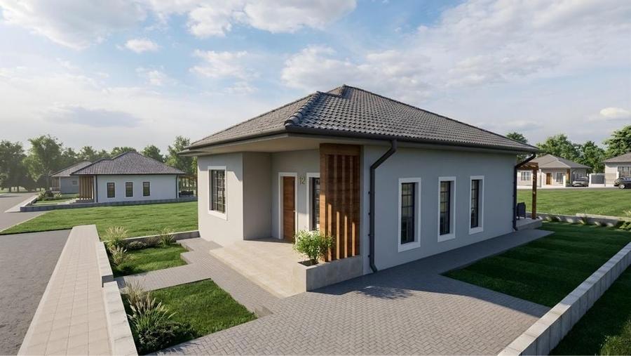Casă cu 3 camere în Lumina