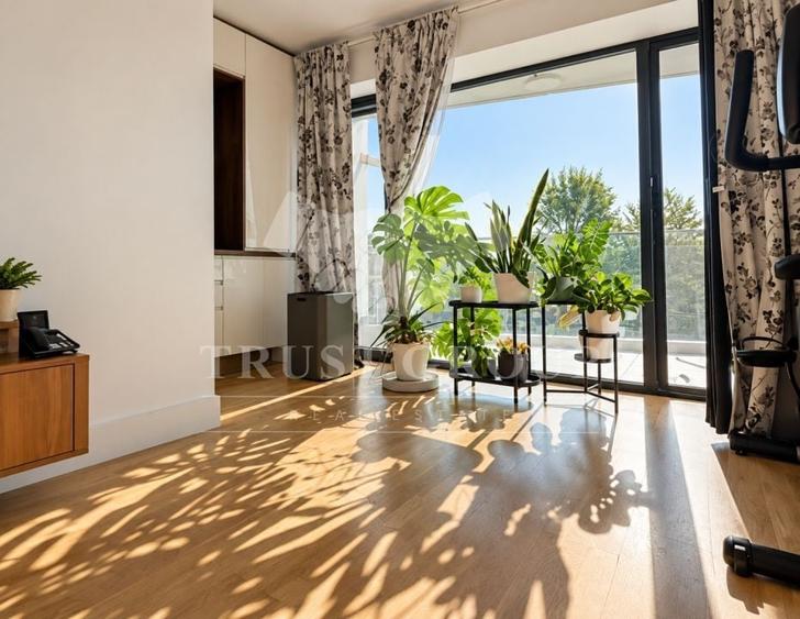 Apartament cu 3 camere decomandat, mobilat în Barbu Văcărescu