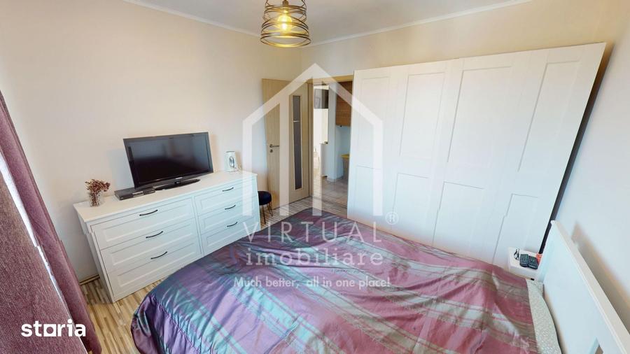 Apartament cu 3 camere, mobilat în Vasile Aaron
