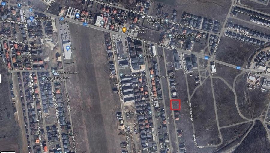 Teren Construcții intravilan de 700 mp, în Central
