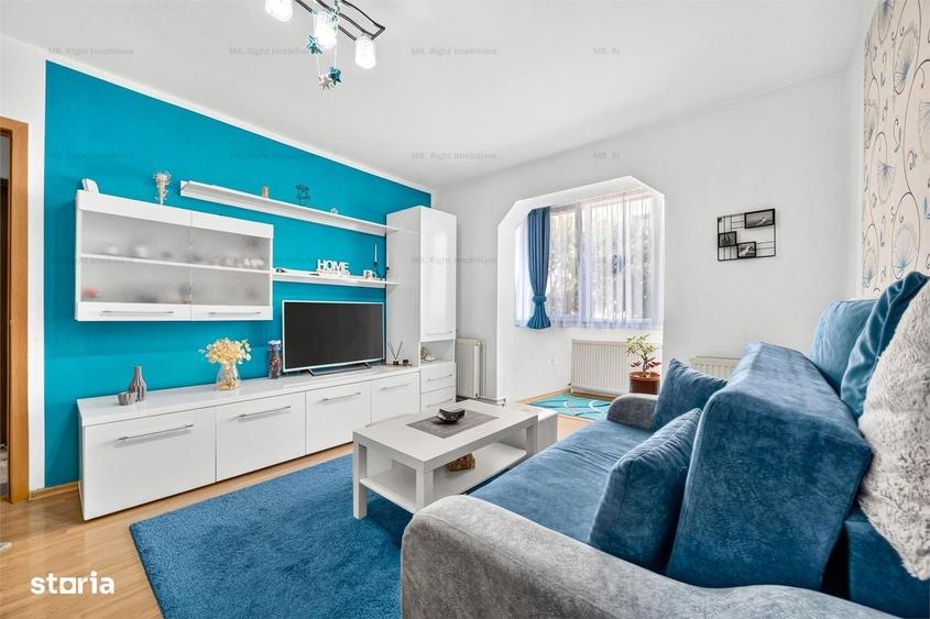 Apartament cu 2 camere semidecomandat în Nord