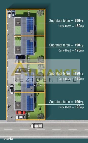 Popesti Leordeni-Duplex 5 camere - 4 bai-Terasa + Curte-250 MP - 10