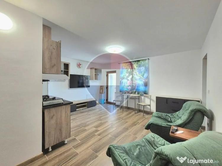 Apartament cu 2 camere semidecomandat în Bujac