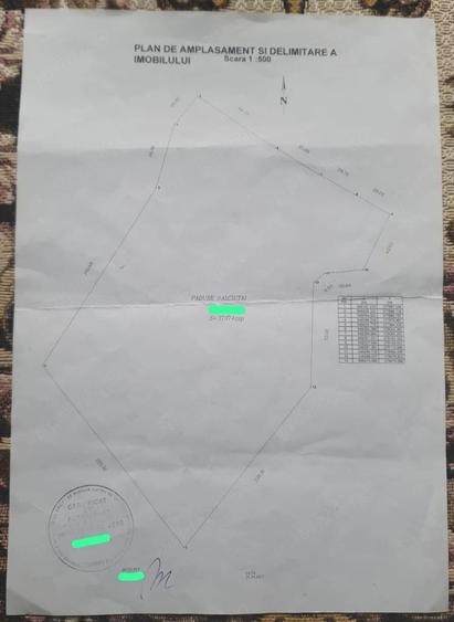 Teren de 37374 mp, în Sălciua