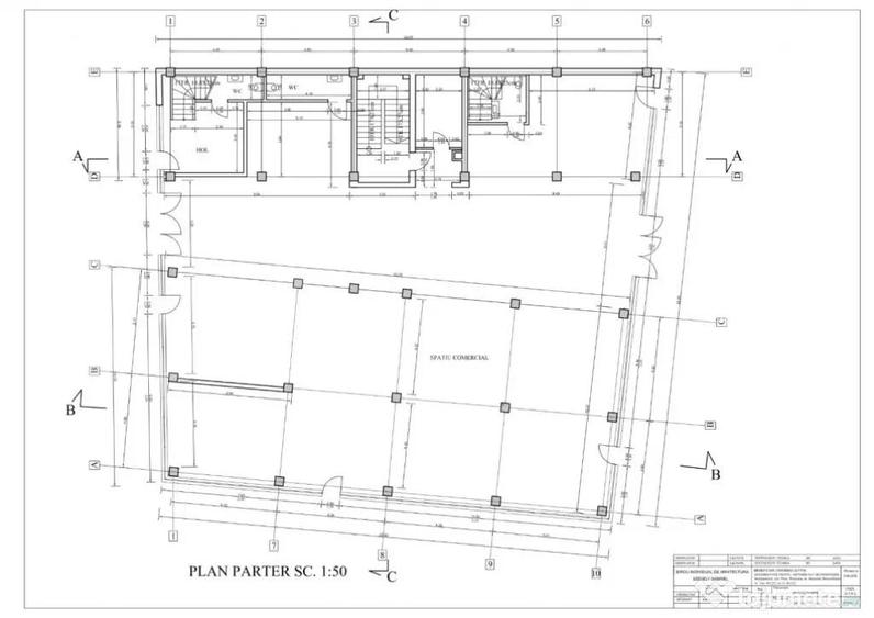 Spațiu comercial, de 500 mp, în Fabric