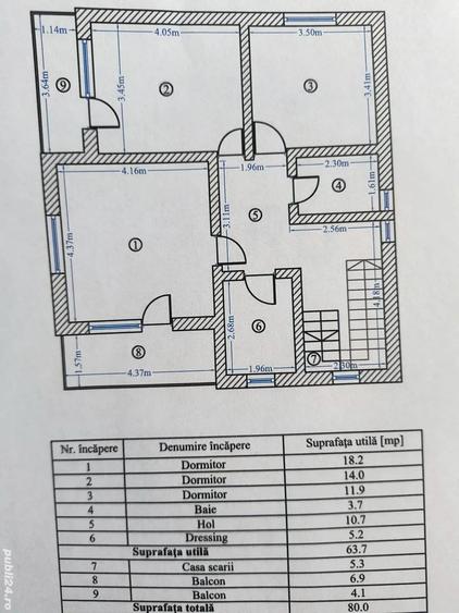 Casă cu 5 camere cu Teren 417 Mp în Berceni