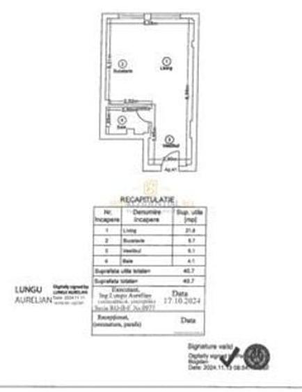 Studio spa?ios | Ivory Residence Pipera | 40.7 mp | Etaj 2 - 17