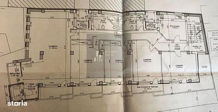 Apartament 220mp utili -bloc2010 +terasa 210mp Unirii -pasaj Marasesti - 2