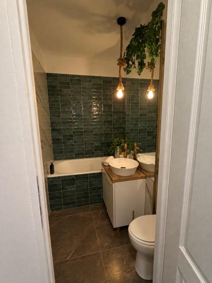 Apartament cu 2 camere semidecomandat, mobilat în Giurgiului