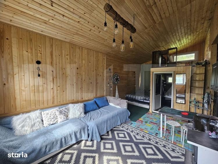 Casă cu 2 camere cu Teren 250 Mp în Sălciua