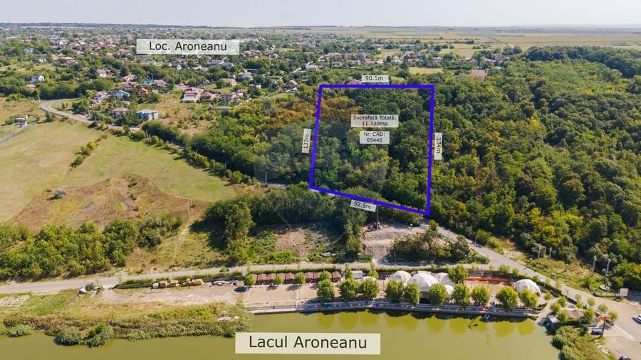 Teren Construcții intravilan de 11330 mp, în Aeroport