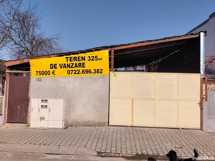 Teren de 325 mp, în Central
