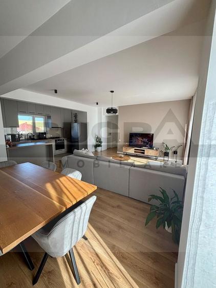 Apartament cu 3 camere semidecomandat, mobilat în Someșeni