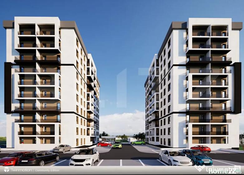 Apartament 2 camere open-space, 55.80 mp, Valea Rosie Comple - 1