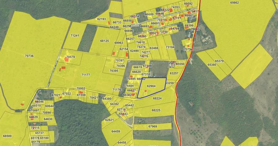Teren Construcții intravilan de 6780 mp, în Ciurea