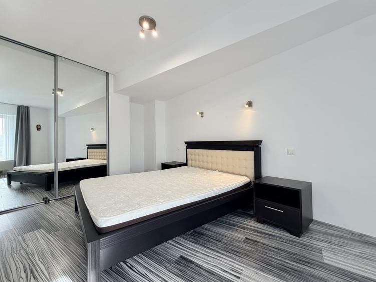 Apartament cu 2 camere semidecomandat, mobilat în Plopilor
