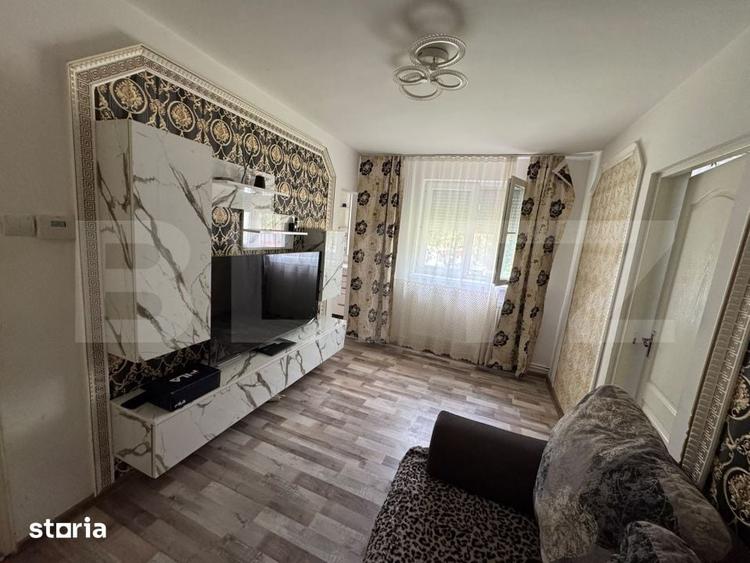 Apartament cu 2 camere semidecomandat în Central
