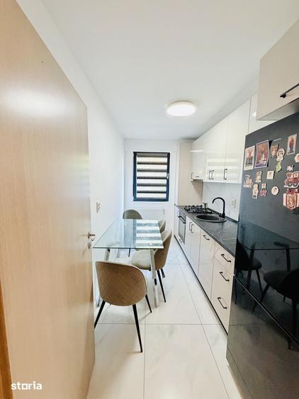 2 camere, decomandat, terasa, loc de parcare, bloc nou, mob/utilat - 4