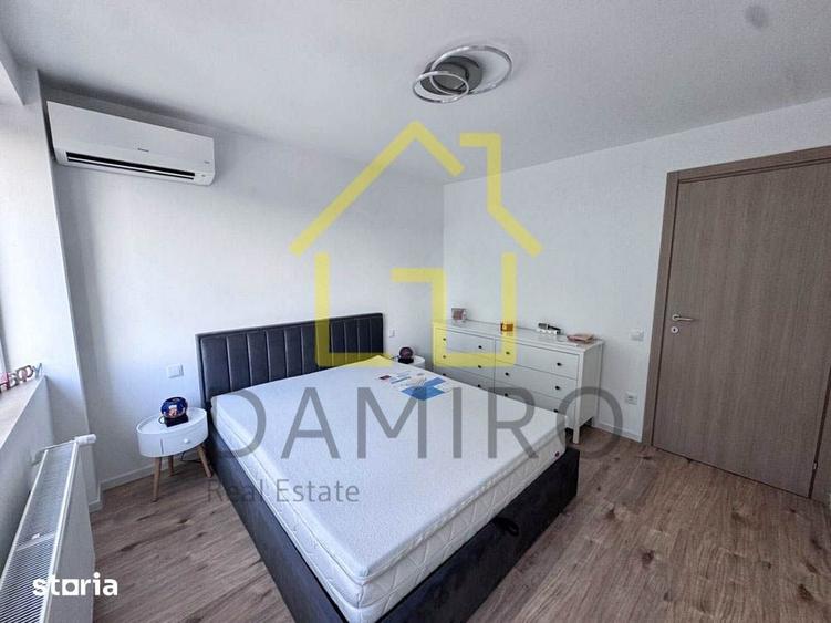 Apartament cu 2 camere semidecomandat, mobilat în Tei