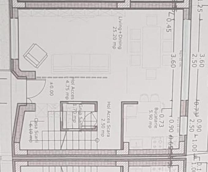 Duplex cu 3 camere cu Canalizare în Industriilor