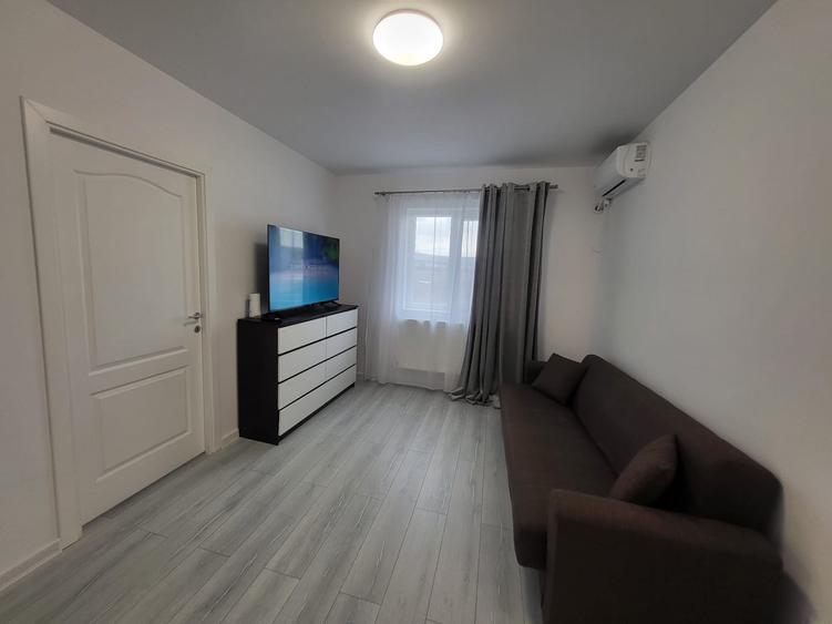Apartament cu 2 camere semidecomandat, mobilat în Lunca Cetățuii