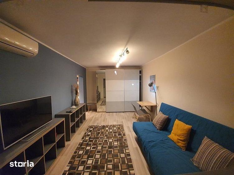Garsonieră decomandată, mobilată în Tei