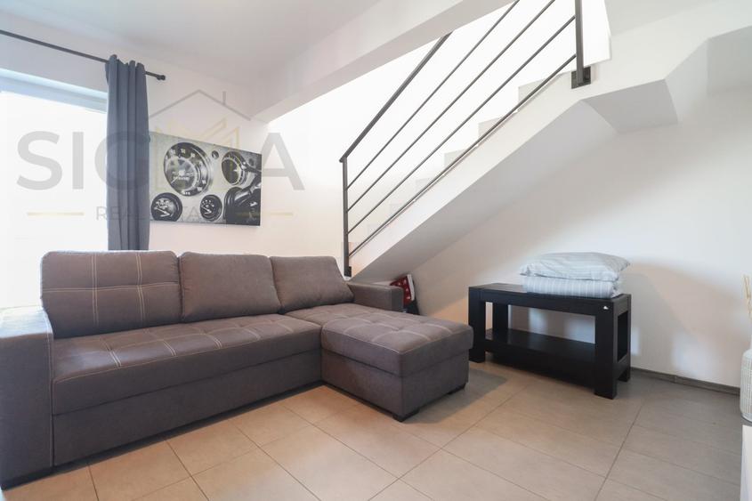 Apartament cu 2 camere semidecomandat, mobilat în Semicentral