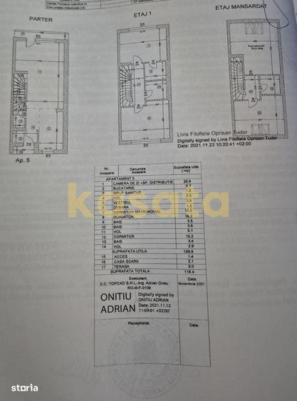 Casă cu 4 camere în Central