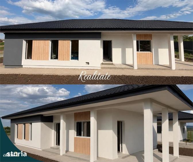 Casă cu 4 camere cu Teren 432 Mp în Miroslava