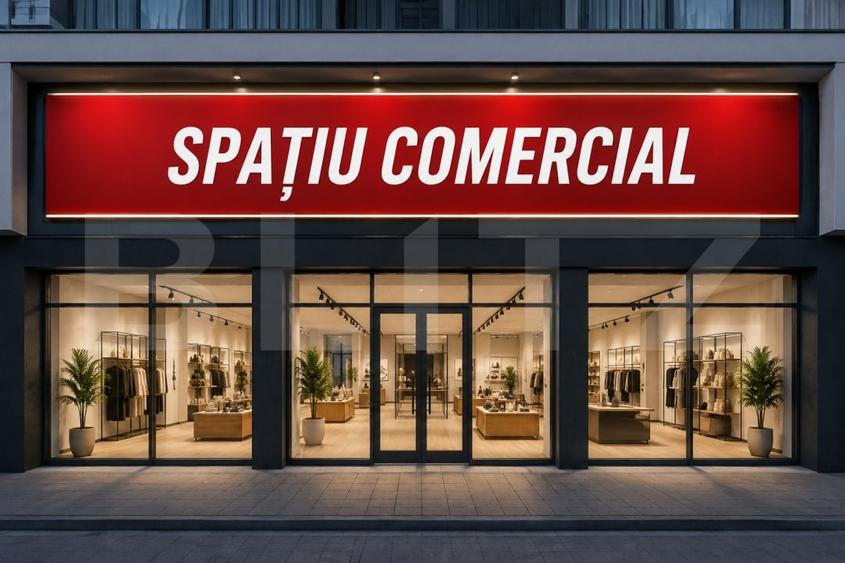 Spațiu comercial, de 160 mp, în Central