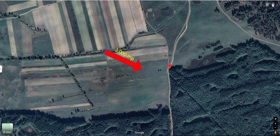 Teren agricol extravilan de 3000 mp, în Reci