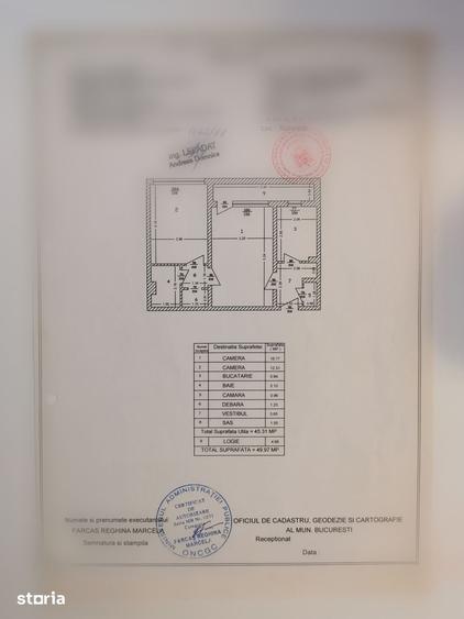 Apartament cu 2 camere semidecomandat în Berceni
