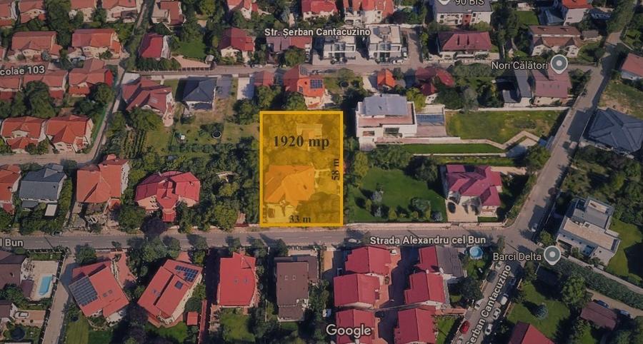 Teren Construcții intravilan de 1920 mp, în Iancu Nicolae