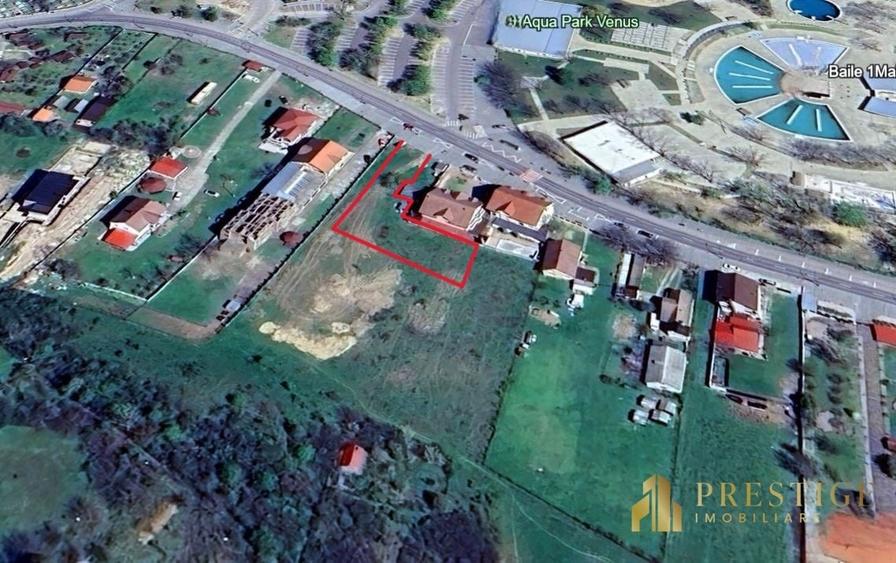 Teren Construcții intravilan de 1200 mp, în Băile 1 Mai
