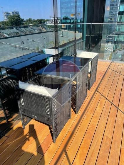 Apartament cu 2 camere semidecomandat, mobilat în Floreasca