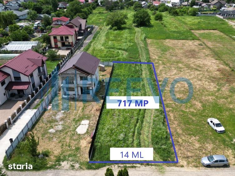 Teren de 717 mp, în Șerbănești